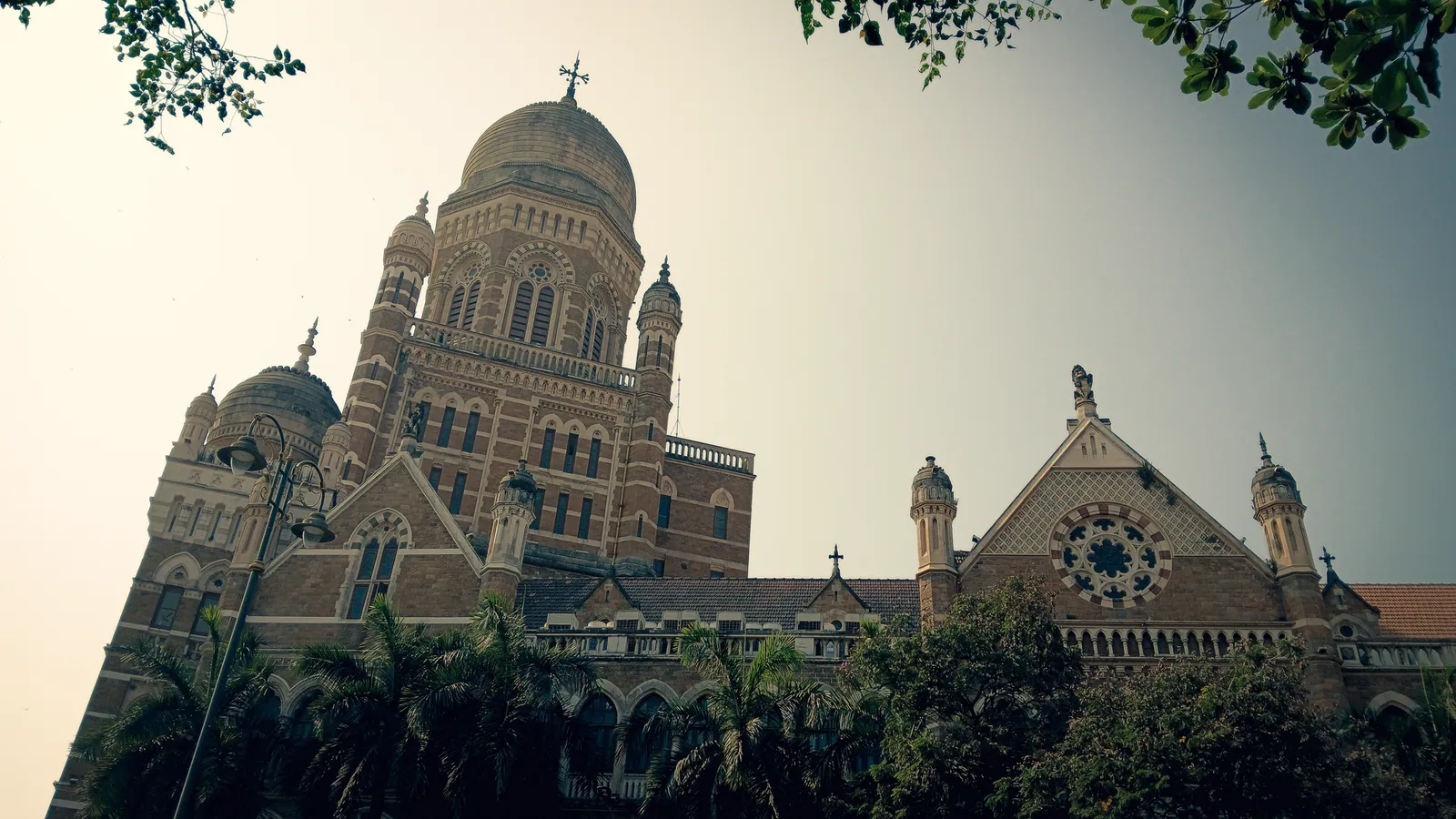 Gothic architecture of the BMC headquarters building in Mumbai, India