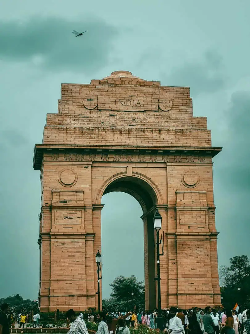 Flights from Australia to New Delhi India Gate